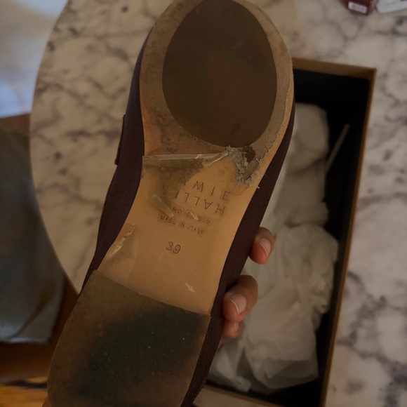 JAMIE HALLER PENNY LOAFER - OXBLOOD - SIZE 39 - Picture 4 of 6